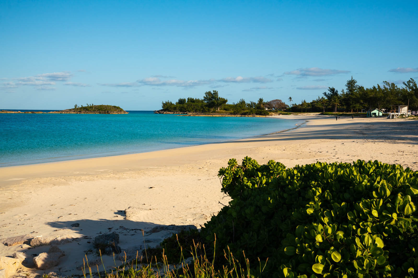 Clearwater Beach at Coopers Island Nature Reserve in Bermuda