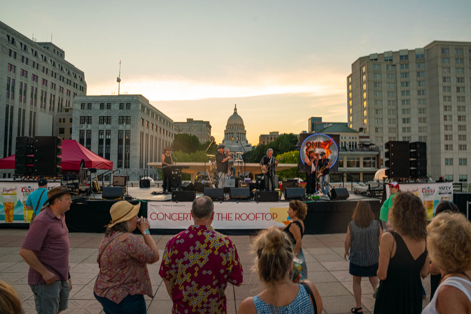 Concerts on the Rooftop at Monona Terrace in Madison