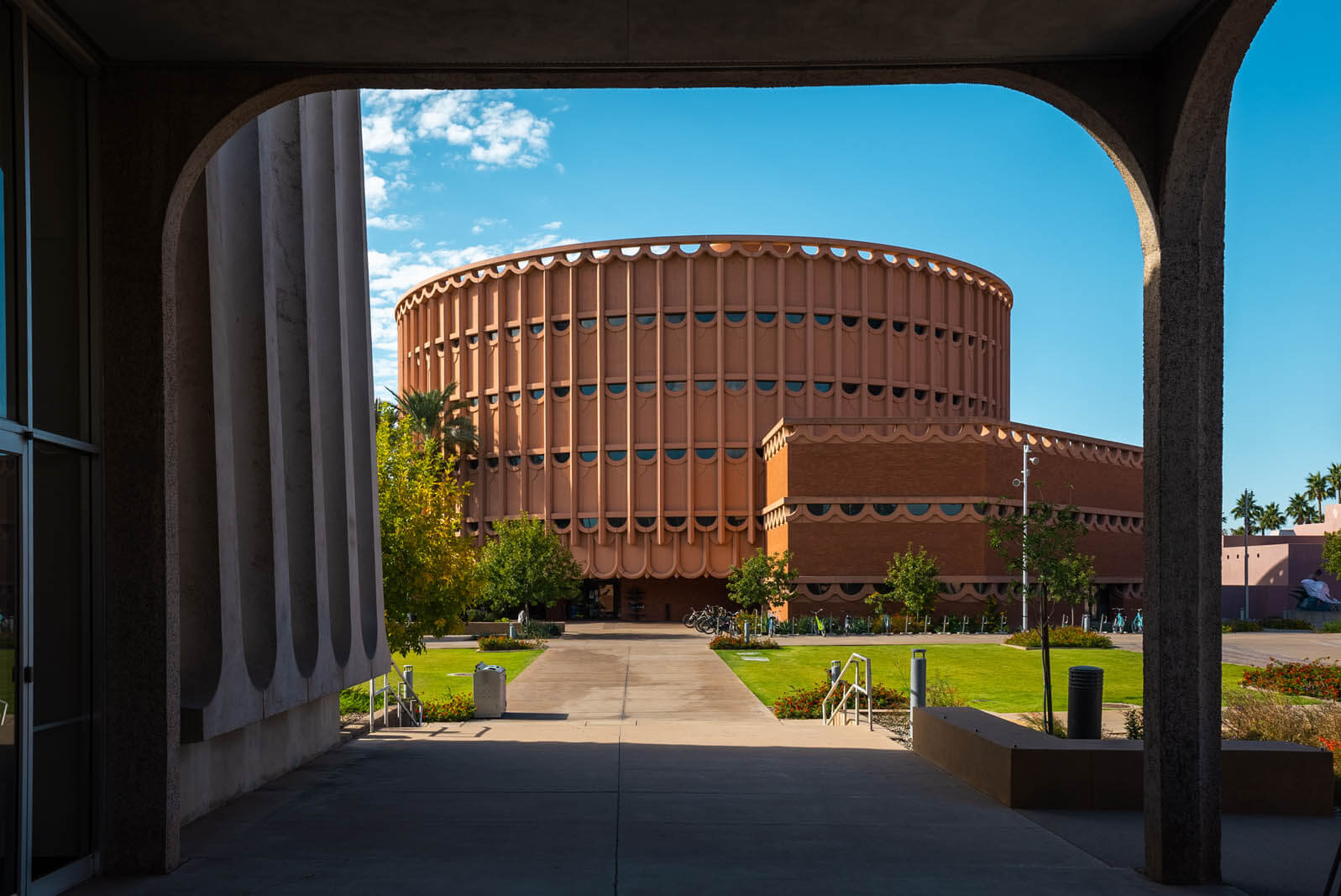 Cool architecture at the ASU Tempe Campus in Arizona