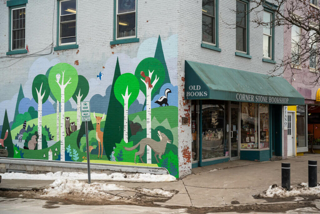 Corner Stone Bookshop in Plattsburgh New York