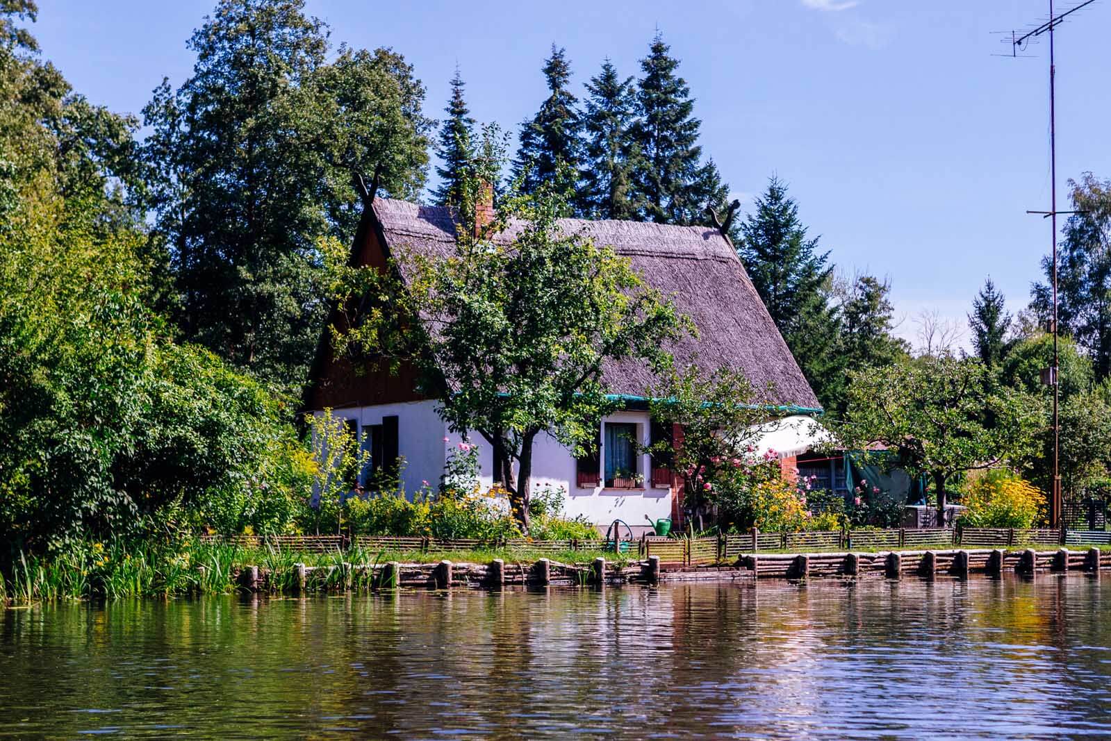 Cottage by the water in Spreewald Germany