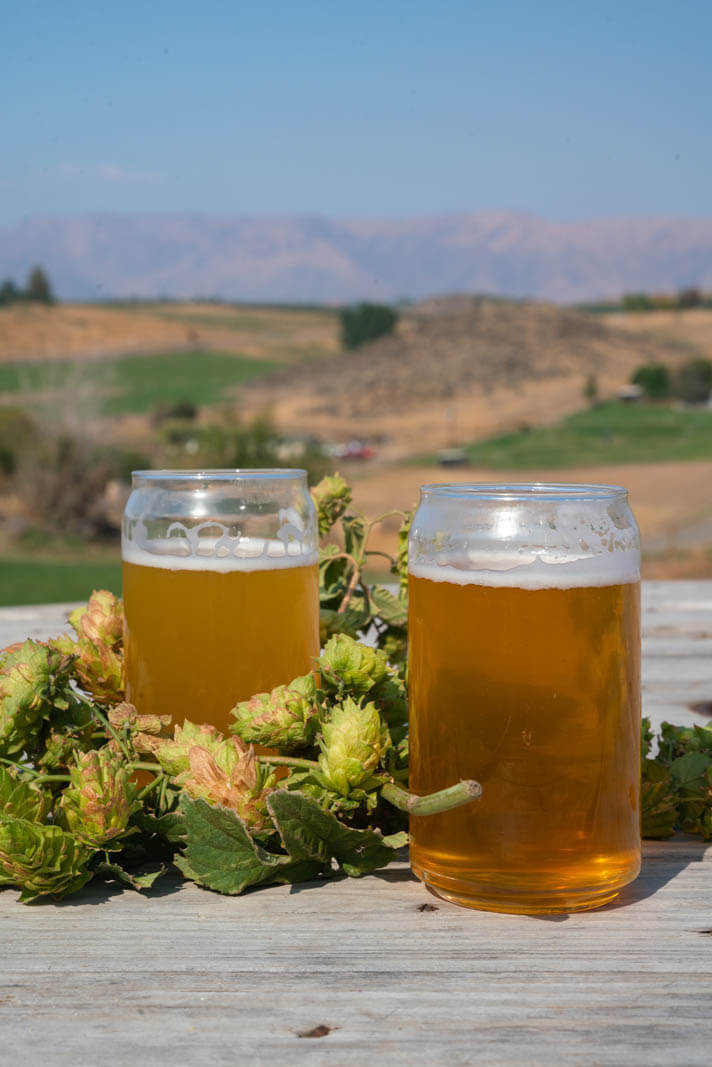 Cowiche Creek Brewing in Cowiche Washington in the Yakima Valley