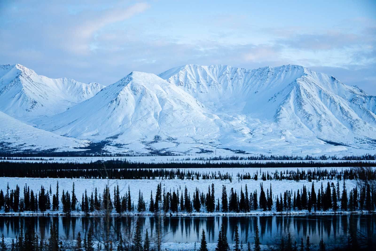 Denali Mountain Range at Denali National Park