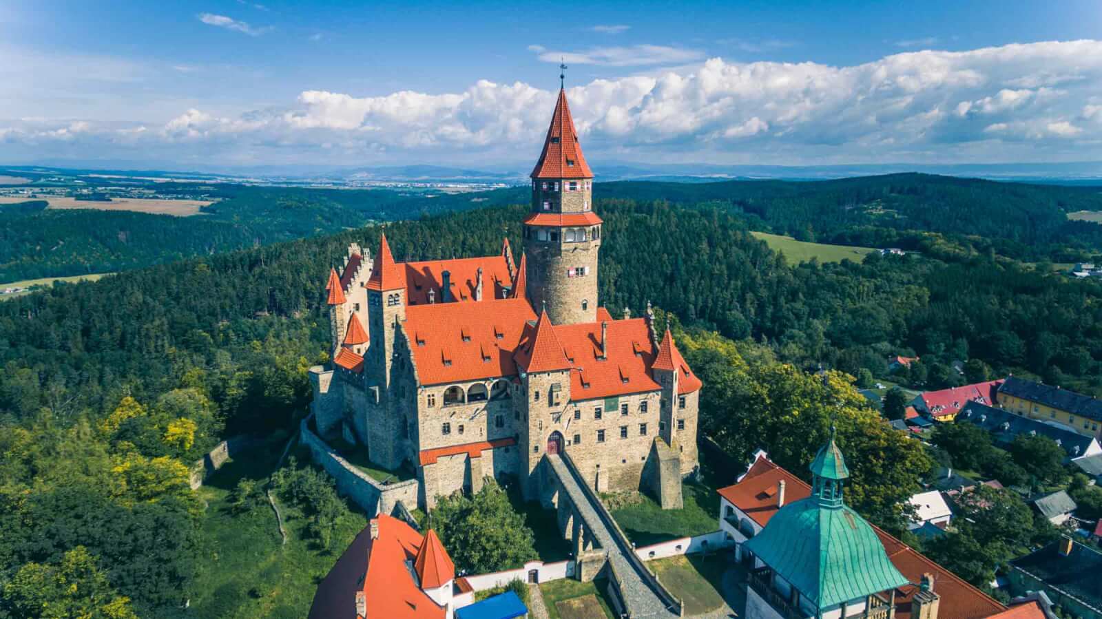 Bouzov Castle in the Czech Republic