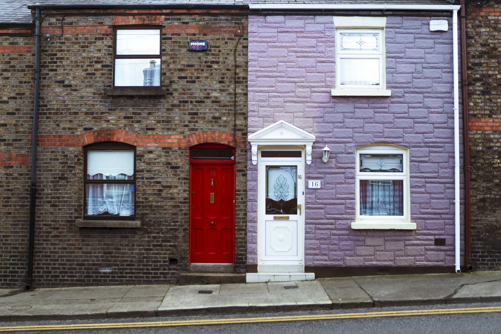 Colorful Doors in Dublin Ireland