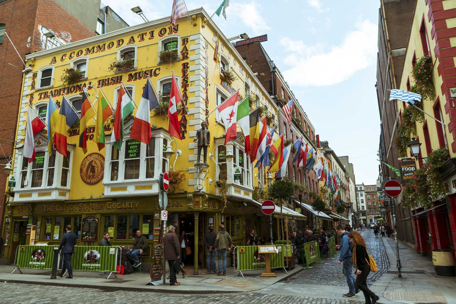 Temple Bar in Dublin Ireland