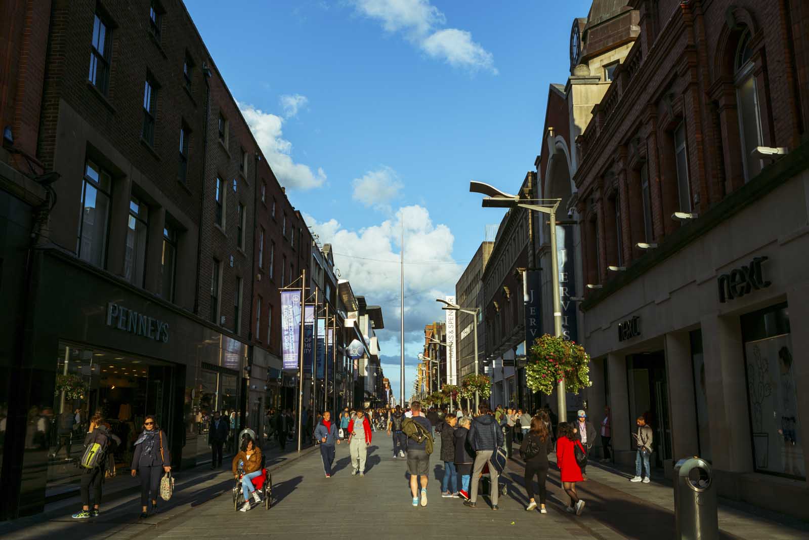 The Dublin Spire in Ireland