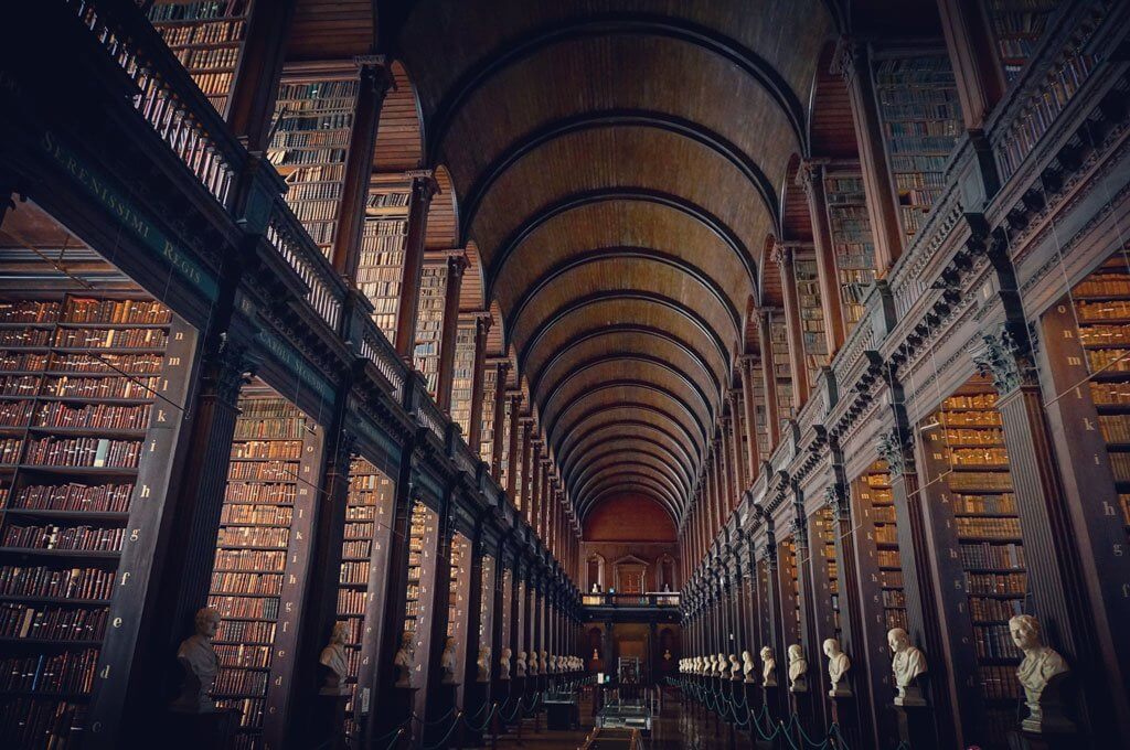 Trinity College Old Library Dublin Ireland