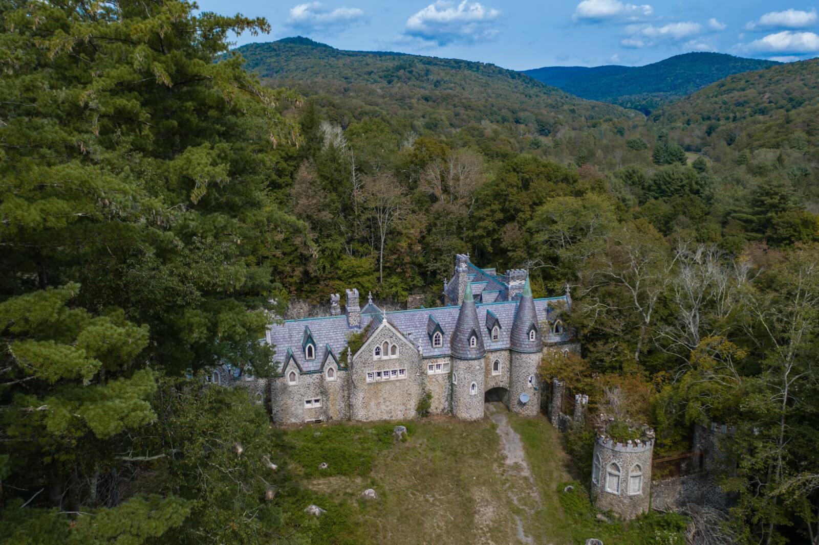 Dundas Castle in Roscoe New York in the Catskills