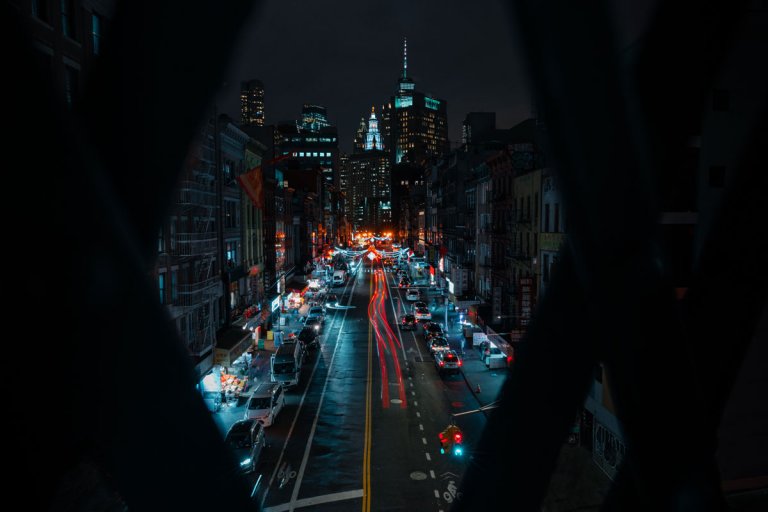 East-Broadway-View-in-NYC-at-night