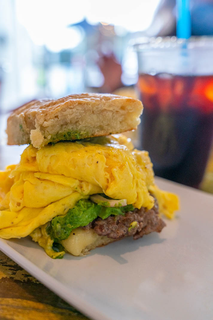 Egg sandwich from Village Bakery & Cafe in Rochester