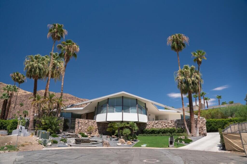 Elvis Presley's Honeymoon Hideaway Palm Springs House