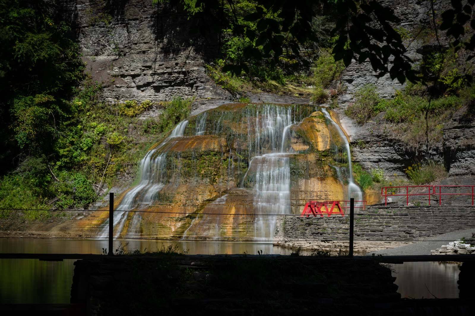 Enfield Falls at Robert Treman State Park in Ithaca