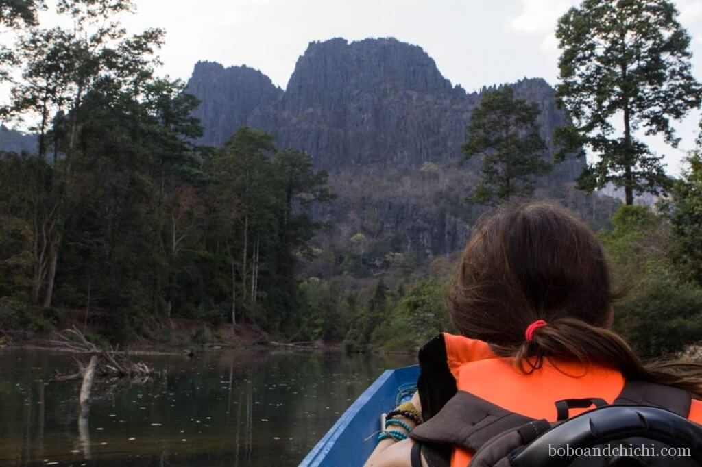 Exiting Kong Lo Cave