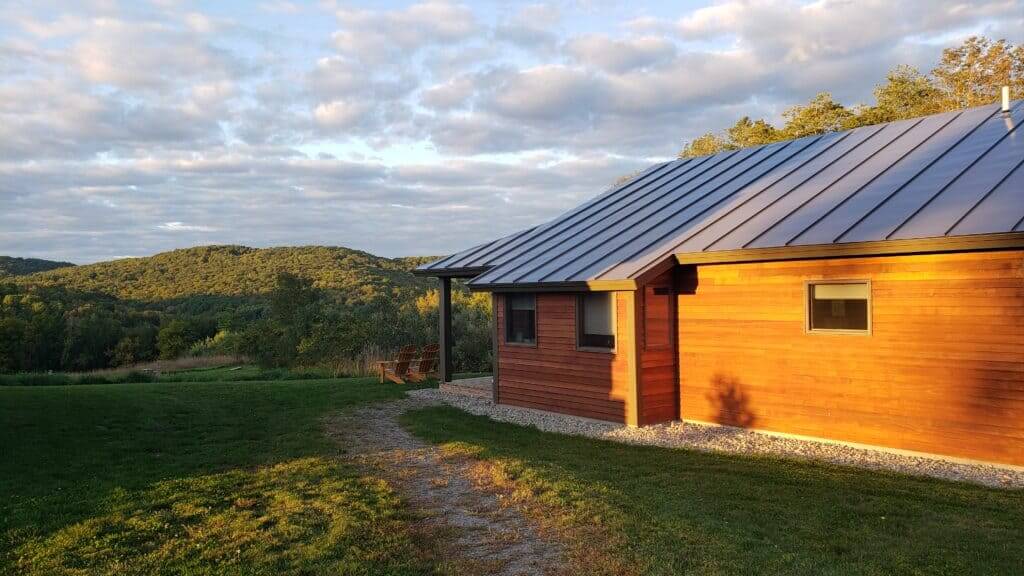 Fat Sheep Farm cabins in vermont