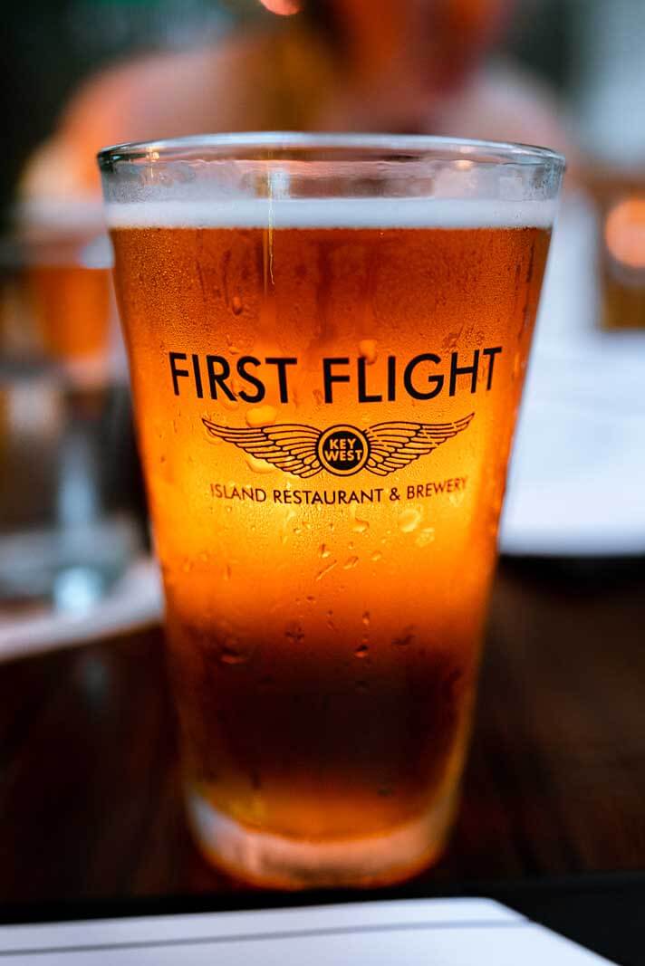 First Flight Beer in Key West