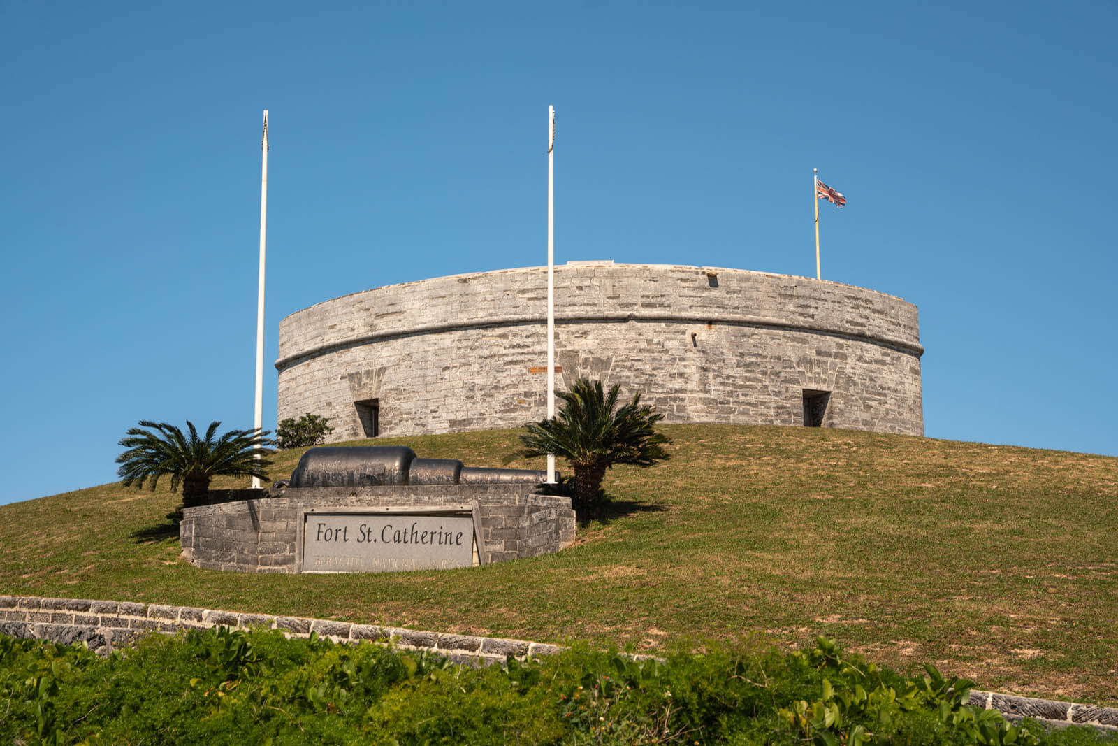 Fort St. Catherine in Bermuda