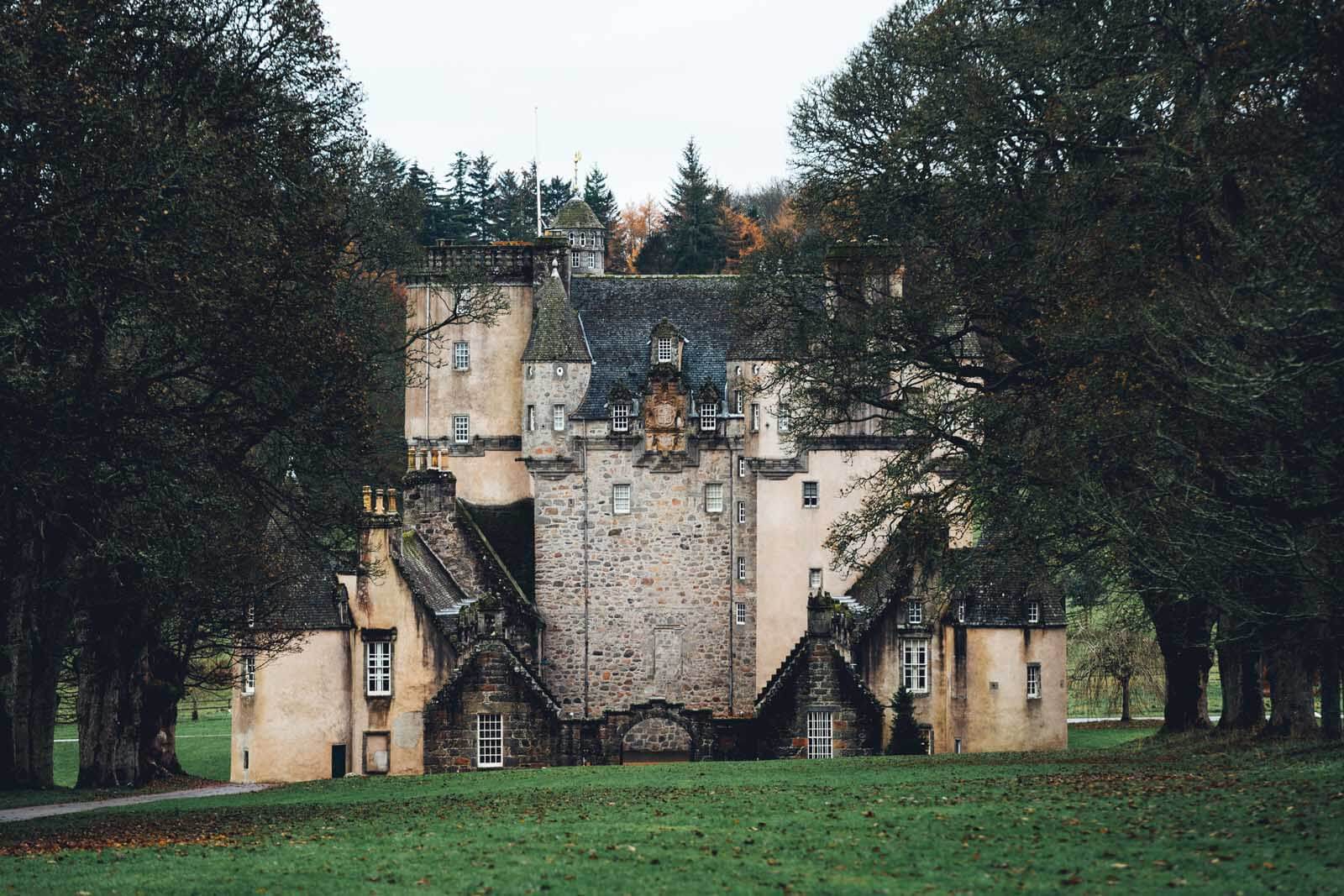 Fraser Castle in Aberdeenshire