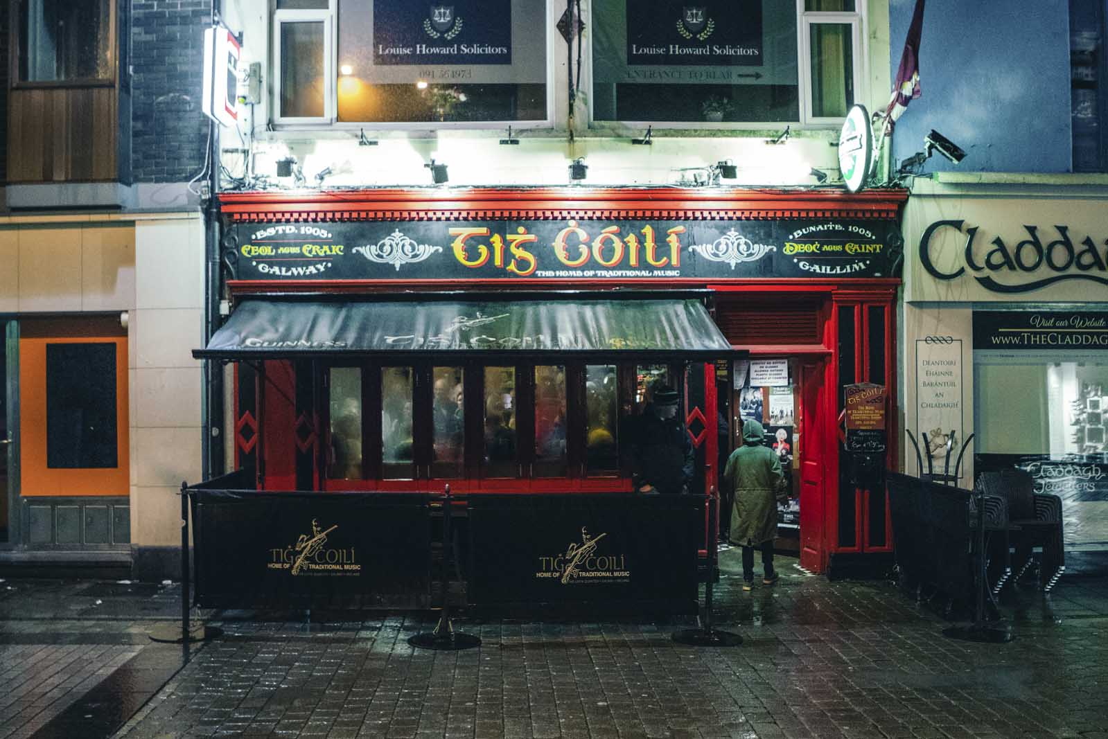 Pub front in Galway