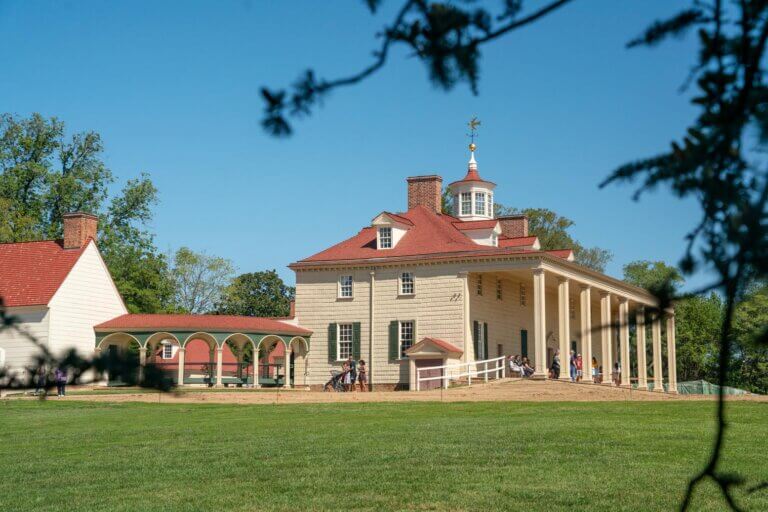 George Washington's Mount Vernon in Fairfax County VA