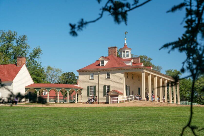 George Washington's Mount Vernon in Fairfax County VA