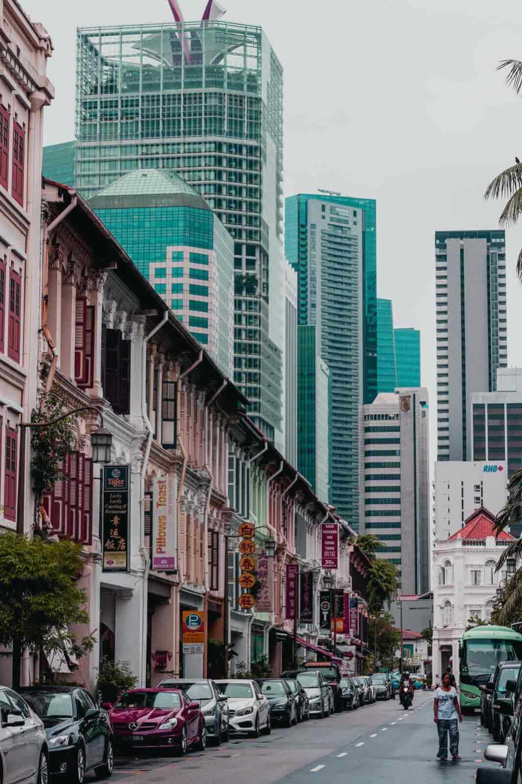 Geylang Neighborhood in Singapore