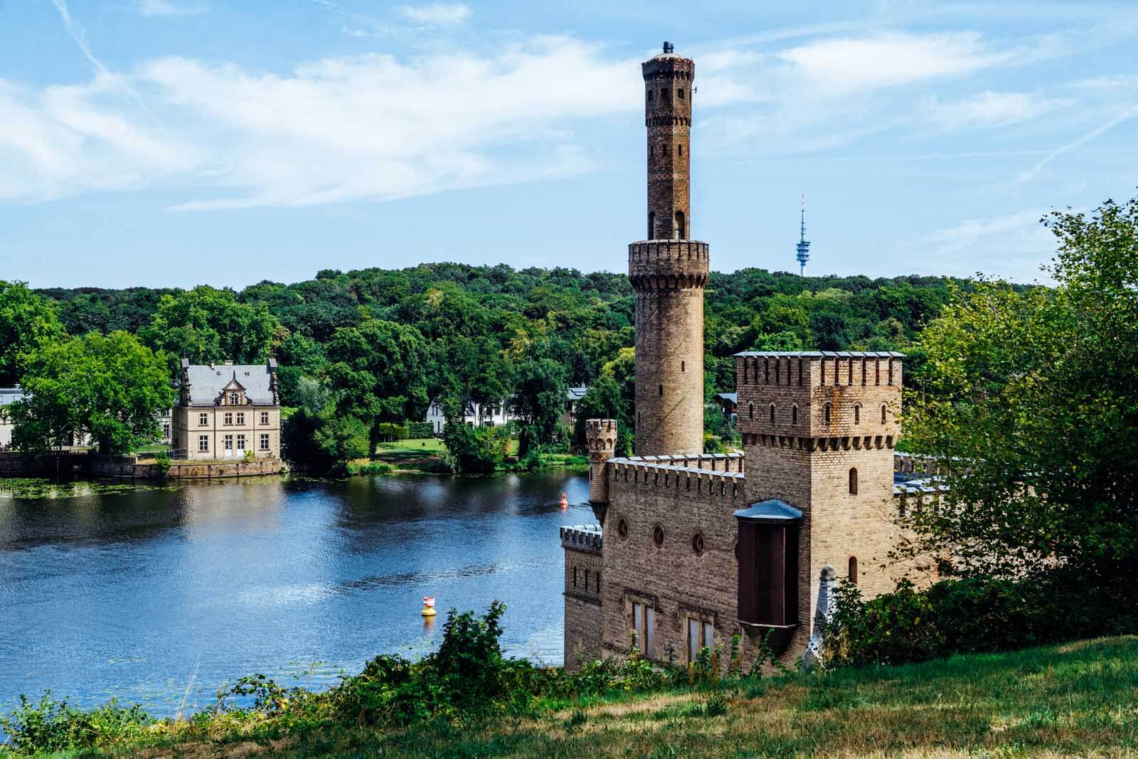 Beautiful river view in Potsdam Germany