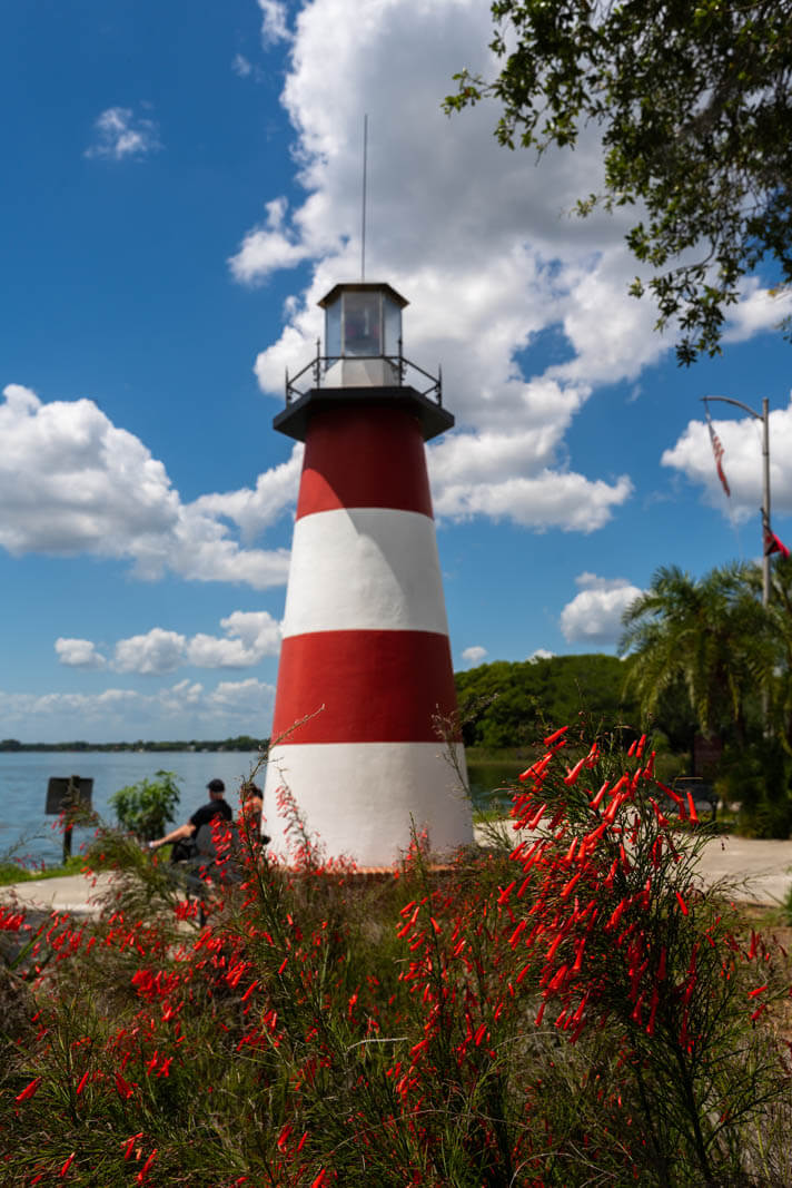 Grantham Point Lighthouse in Mount Dora Florida