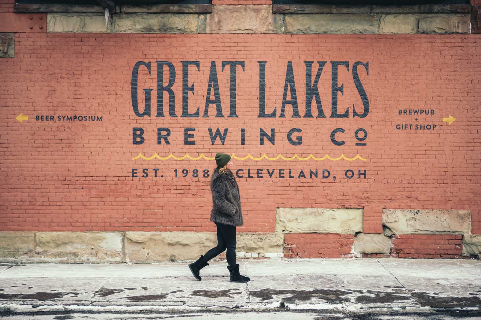 Great Lakes Brewery in Ohio City Cleveland Ohio