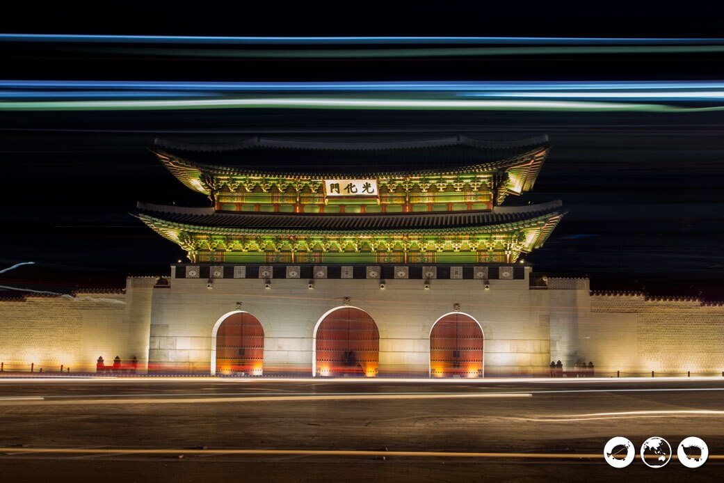 Gyeongbokgung Palace at Night