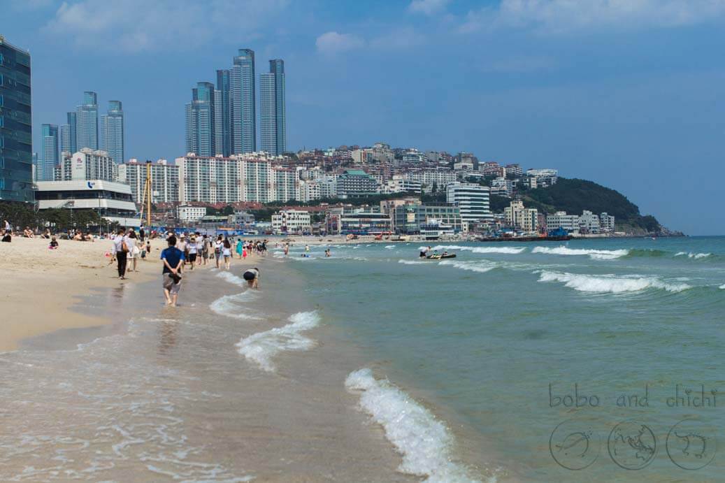 Haeundae Beach in Busan