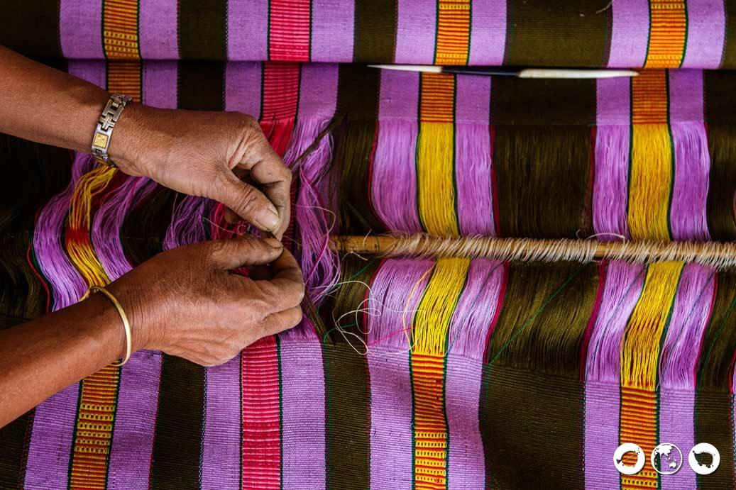 textiles in Bolaven Plateau