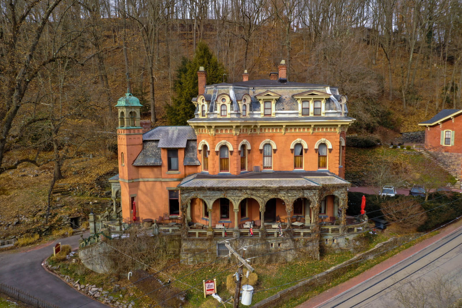 Harry Packer Mansion in Jim Thorpe PA