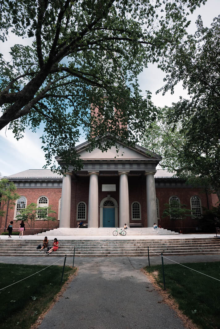 Harvard University in Cambridge Massachusetts