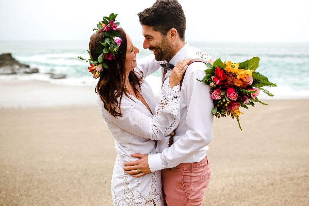 California Beach Wedding