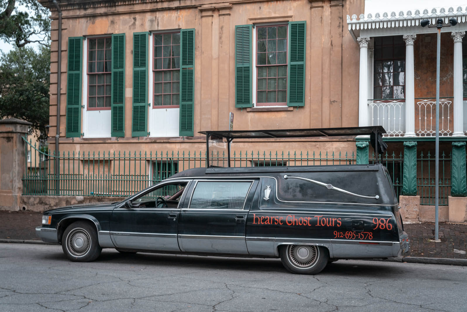 Hearse Ghost Tour in Savannah Georgia