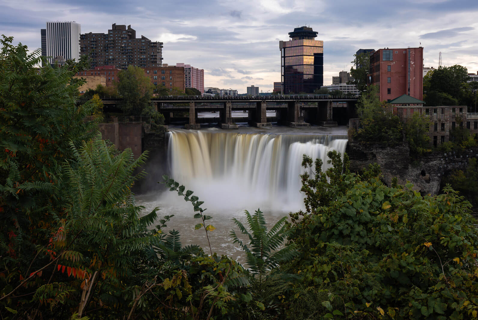 High Falls in Rochester New York