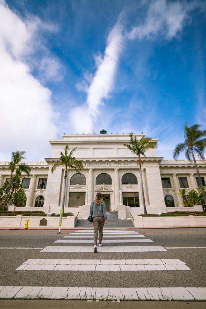 Historic City Hall in Ventura California