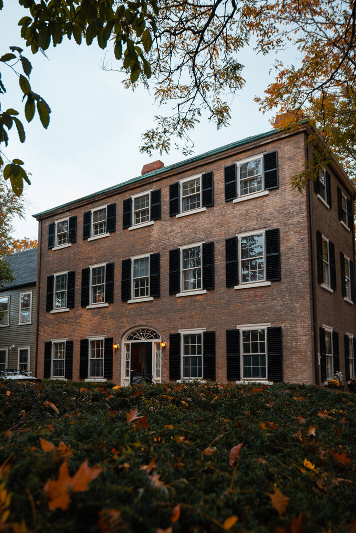 Historic New England Phillips House in Salem Massachusetts