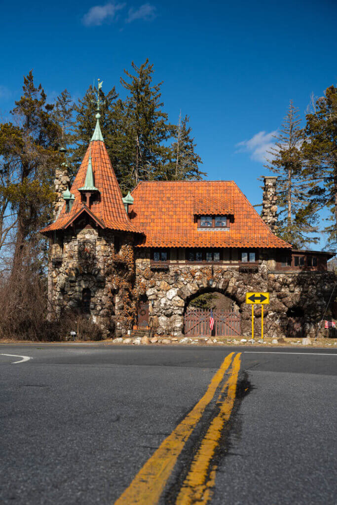 Hitchcock Estate Gardens Gatehouse in Millbrook New York