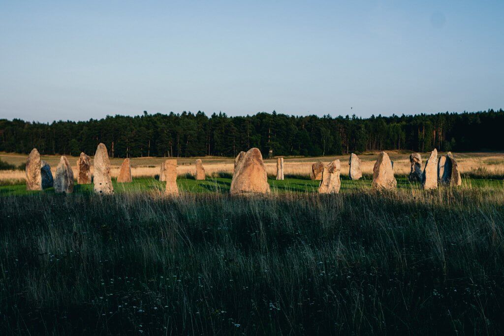 Czech Stonehenge in Holasovice