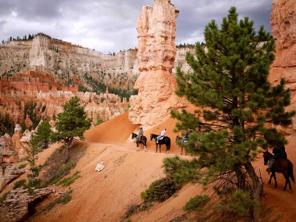 Horseback riding Bryce Canyon