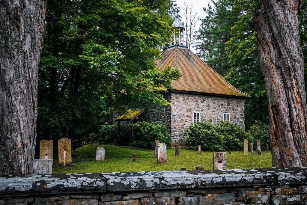 Huguenot Historic homes in New Paltz New York in the Catskills