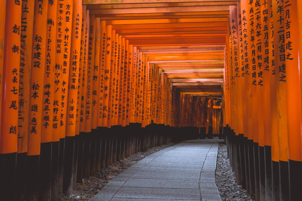 Fushimi Inari Tori Gates