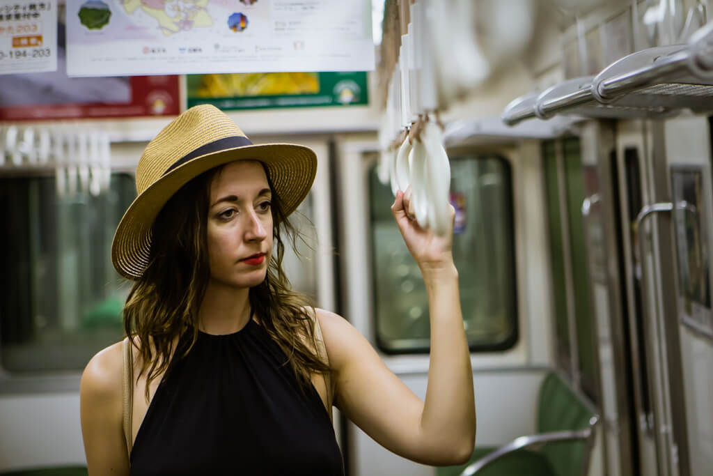 Subway ride to Fushimi Inari