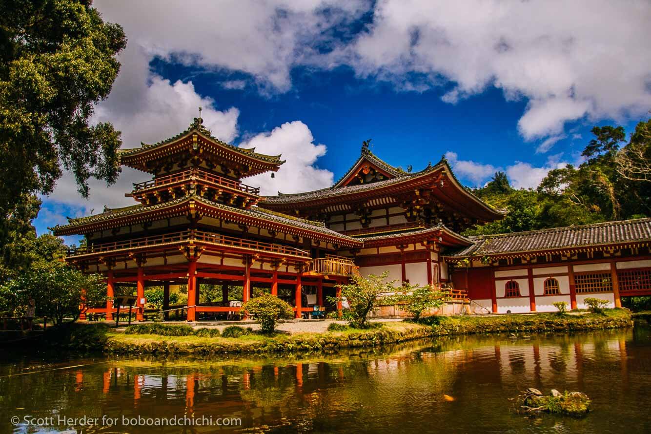 Byodo-In Temple on Oahu in Hawaii
