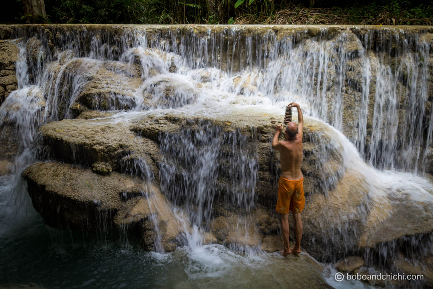 Kuangsi Waterfall