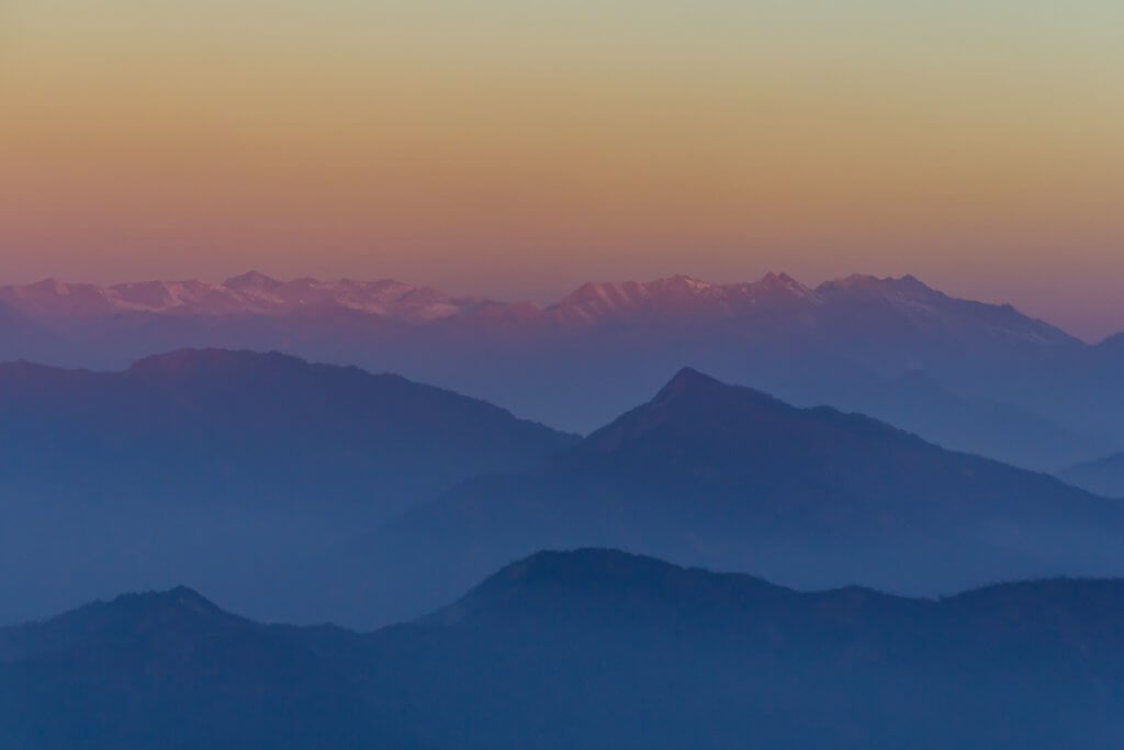 Sunrise at Poon Hill