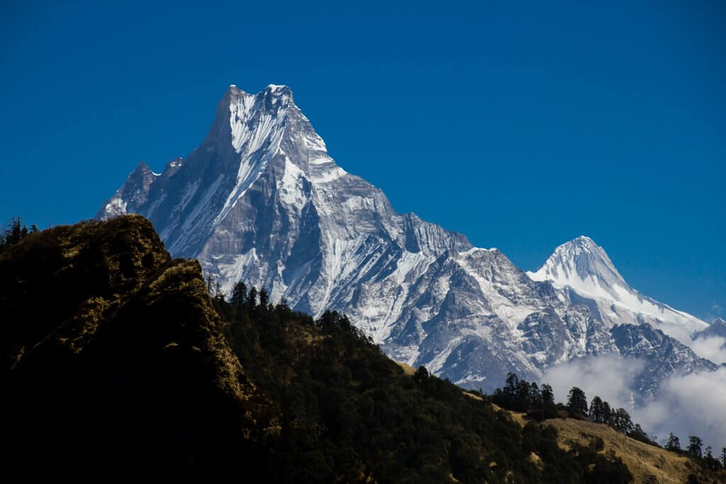 Fishtail in Nepal