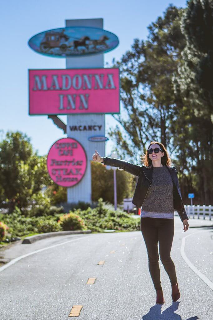 Madonna Inn Sign